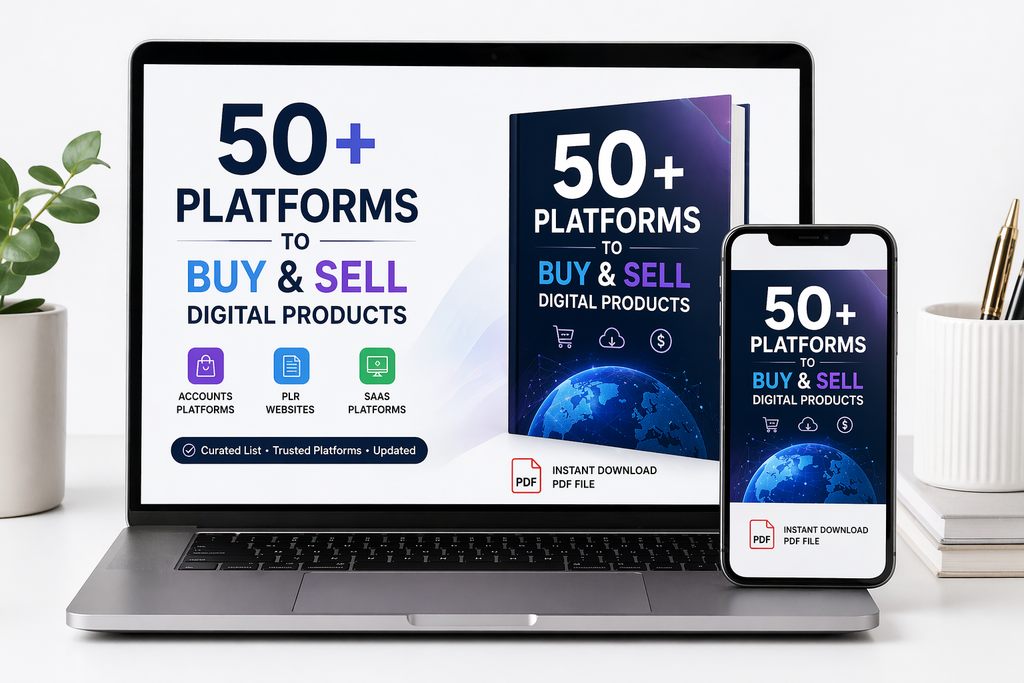 50 Platforms for Buy and Sell Digital Products